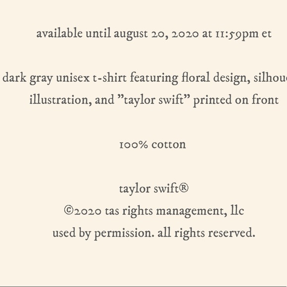 taylor swift tightrope tight rope tee top tshirt t - Picture 15 of 16